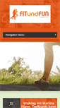 Mobile Screenshot of fitundfun-niefern.com